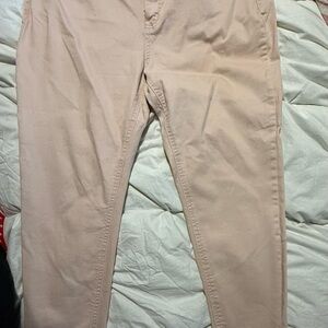 Light Pink Casual Pants